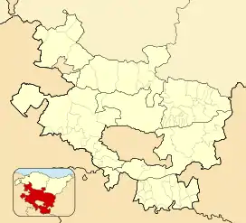 Echegoyen is located in Álava