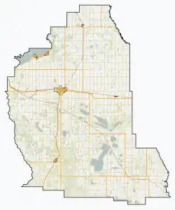 Stettler is located in the County of Stettler