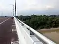 On the Klang third bridge (Klang river on the right)