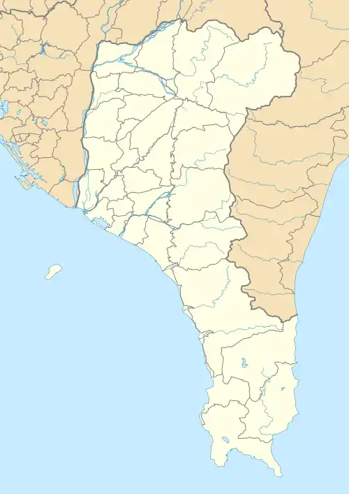 Mudan Dam is located in Pingtung County