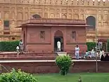 Pakistani Rangers guarding the Tomb of Muhammad Iqbal in Iqbal Park, Lahore