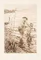 En premiär, 1890 etching, 23.3 cm × 15.3 cm (9.2 in × 6.0 in)
