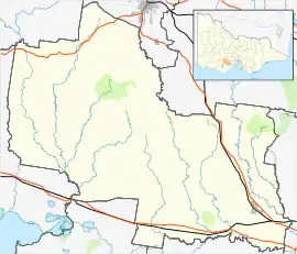 Rokewood is located in Golden Plains Shire