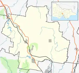 Bolinda is located in Shire of Macedon Ranges