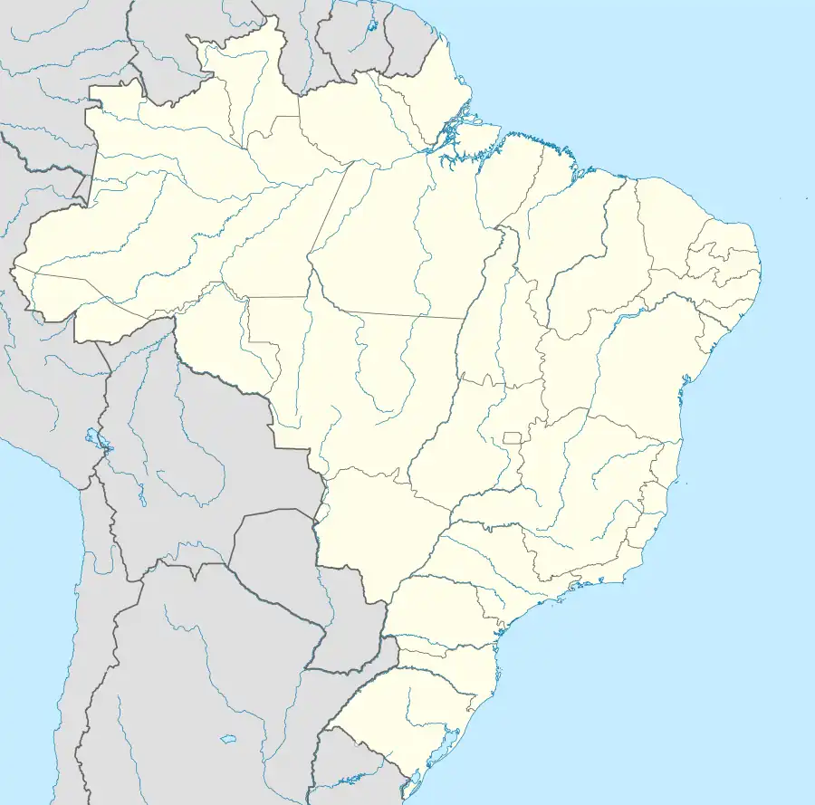 2019 FIBA Intercontinental Cup is located in Brazil