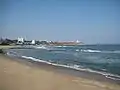 View from the beach