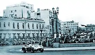 Cuban Grand Prix showing La Casa de Beneficencia and  the Antonio Maceo park, 1957