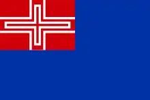 Civil Flag and Civil Ensign of the Kingdom of Sardinia (1816-1848)