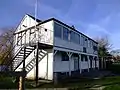 The cricket pavilion