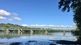 View from the shore in Frenchtown