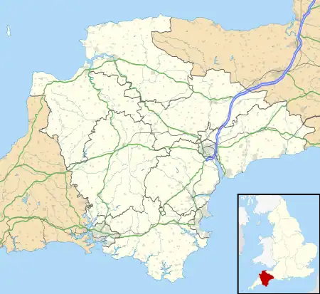 Ivybridge is located in Devon
