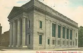 The Citizens and Southern Bank (now Bank of America), 22 Bull Street
