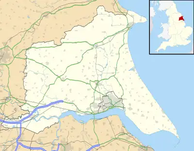 Thwing is located in East Riding of Yorkshire
