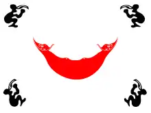 Flag of the Kingdom of the Easter Island (1876-1889)