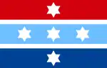 Rank flag of the Chief of the HNDGS (Air Force variant)