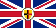 Flag of the governor of Sarawak (Used after 10 March 1947 – 1963)