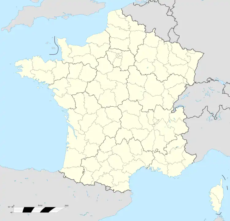 Deauville is located in France