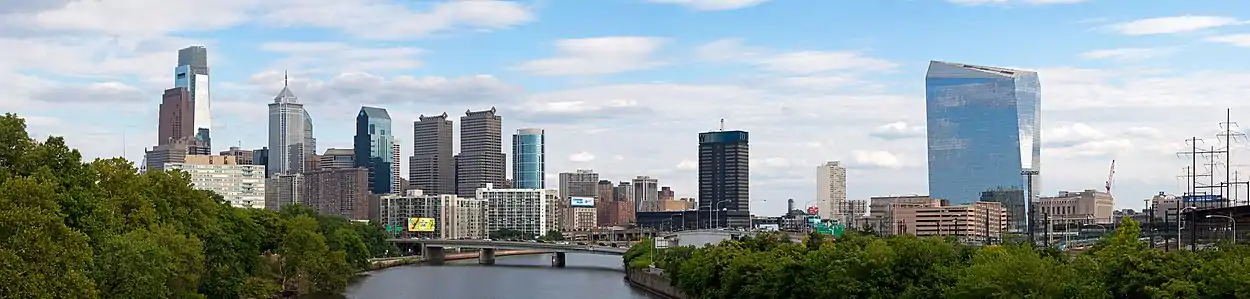 Image 58Skyline of Philadelphia, Pennsylvania (from Portal:Architecture/Townscape images)