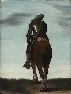 Man on Horseback, by Gerard ter Borch
