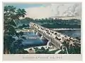 "Girard Avenue Bridge, Fairmount Park, Philadelphia" by Currier & Ives.