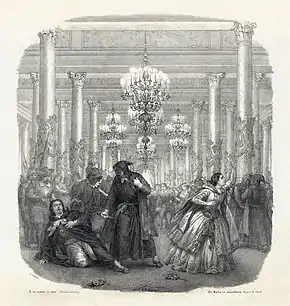 Image 170Vocal score frontispiece of Un ballo in maschera, by Roberto Focosi and Francesco Corbetta (restored by Adam Cuerden) (from Wikipedia:Featured pictures/Culture, entertainment, and lifestyle/Theatre)