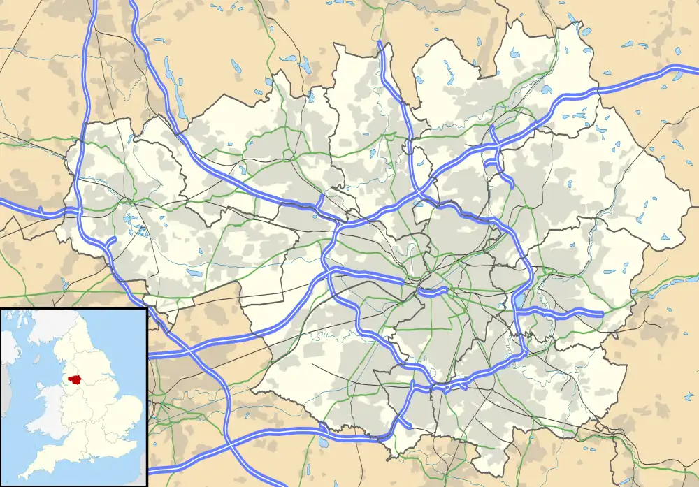 Levenshulme is located in Greater Manchester