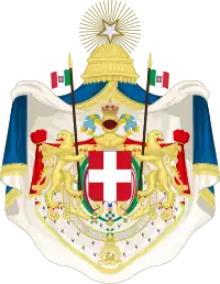 Coat of arms of Kingdom of Italy (1889–1890)