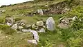 Large boulders can be found here and there