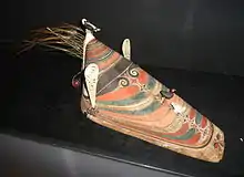 closed-crown Unangan chief's hat