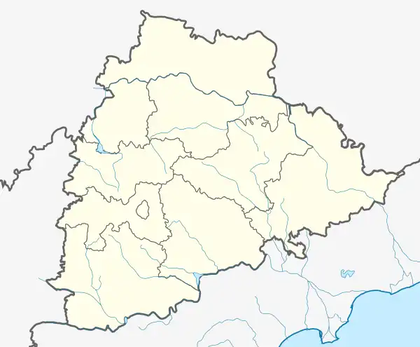 Sangareddy is located in Telangana