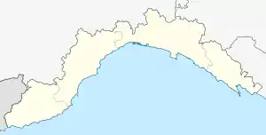 2006 Winter Olympics torch relay is located in Liguria