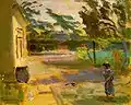 Courtyard in Sunshine (1928)
