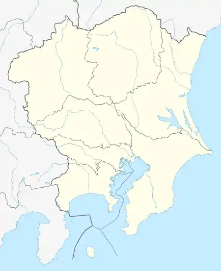 2019 J1 League is located in Kanto Area