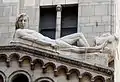 Sculpture, façade sculpture at 4th floor, right side