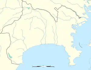 2020 Summer Olympics torch relay is located in Kanagawa Prefecture