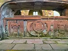 Image 11Tomb of Thomas Dacre, 2nd Baron Dacre at Lanercost Priory (from History of Cumbria)