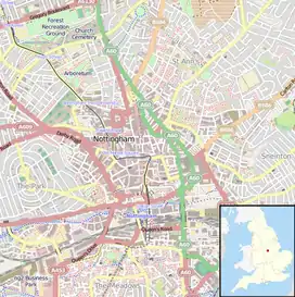 Old Assembly Rooms is located in Nottingham
