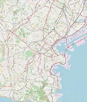 Tateba Station is located in Yokohama