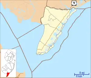 U.S. Life-Saving Station No. 35 is located in Cape May County, New Jersey