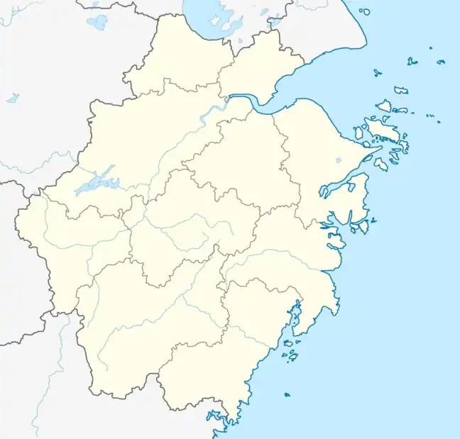 Kaihua is located in Zhejiang