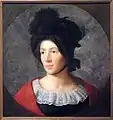 Maria Franziska Diogg (1793-1855), daughter of Felix Maria Diogg, oil on canvas around 1814
