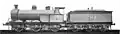 2736 Class No 281in photographic grey, presumably built around 1905/06.