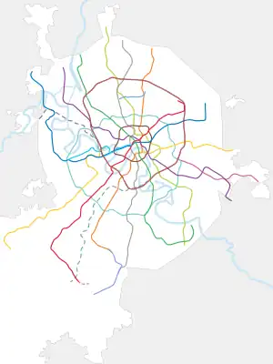 CSKA is located in Moscow Metro
