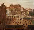 Ransacking of the hôtel de ville by French Revolutionaries on 21 July 1789 (painting in the Musée historique de Strasbourg)