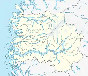 Borgund is located in Sogn og Fjordane