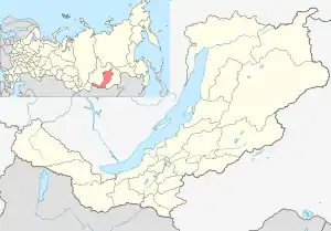Khandagatay is located in Republic of Buryatia