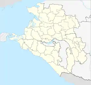 Andreyevsky (rural locality) is located in Krasnodar Krai
