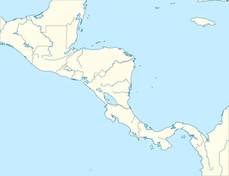 2023 CONCACAF Central American Cup is located in Central America