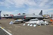 JF-17 from No. 2 Squadron at the Paris Airshow