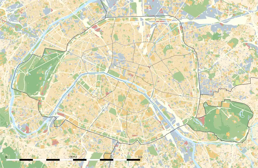 2018 Paris knife attack is located in Paris